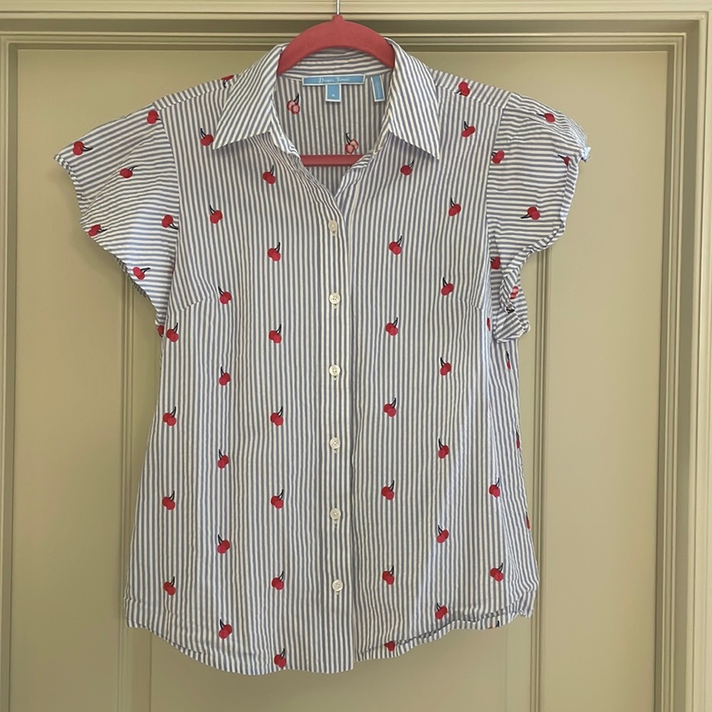 Draper James Seersucker Blouse